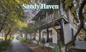 Rosemary Beach pet friendly rental Sandy Haven