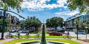 Explore South Walton Beach communities on bikes 