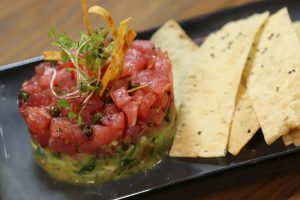 Yellowfin Tuna Dip at Shunk Gulley is a fan favorite