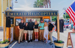 Emerald Helicopters Team at Pier Park in Panama City Beach