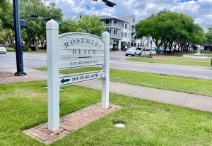 Rosemary Beach Community Sign